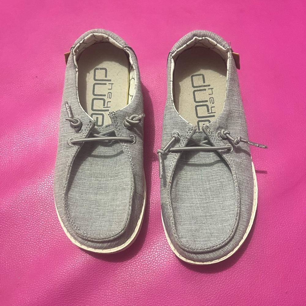 Hey Dude Gray Casual Shoes